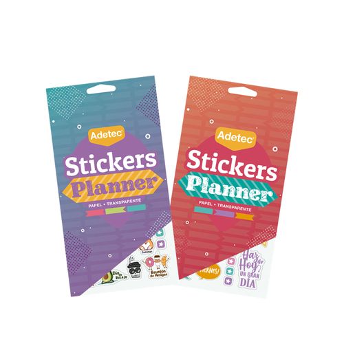 blocks de stickers planner adhesivos