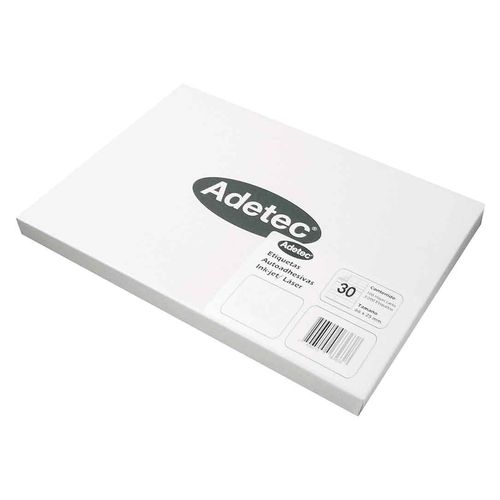 etiqueta para impresión 101x34 mm 100 hojas