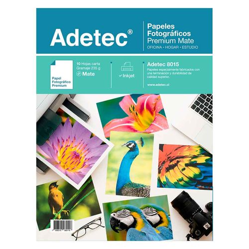 papel fotografico mate 235 gr 10 hojas