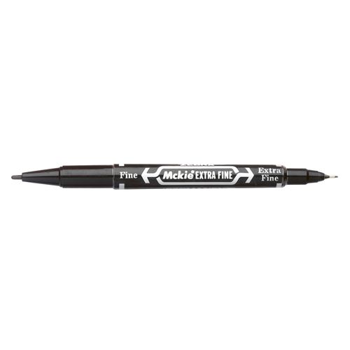 MARCADORES MCKIE TINTA PERMANENTE 8 COLORES DOBLE PUNTA
