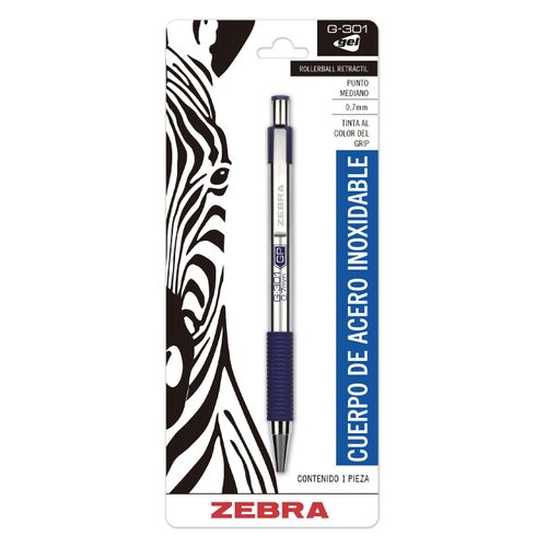 ROLLERBALL G-301 TINTA GEL AZUL 0,7 MM BLISTER