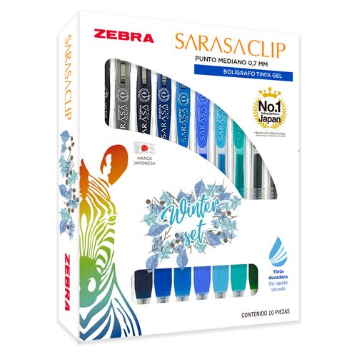 SARASACLIP SURTIDO WINTER 0.7 10 UNI