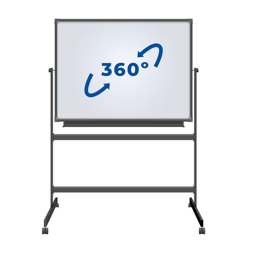 PIZARRA ATRIL CON RUEDAS - 90 x 120 cm