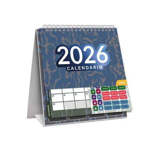 calendario de escritorio 2026
