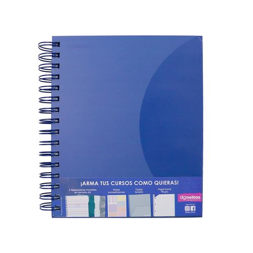 CUADERNO UNICOLOR 1/2 OFICIO - DGNOTTAS